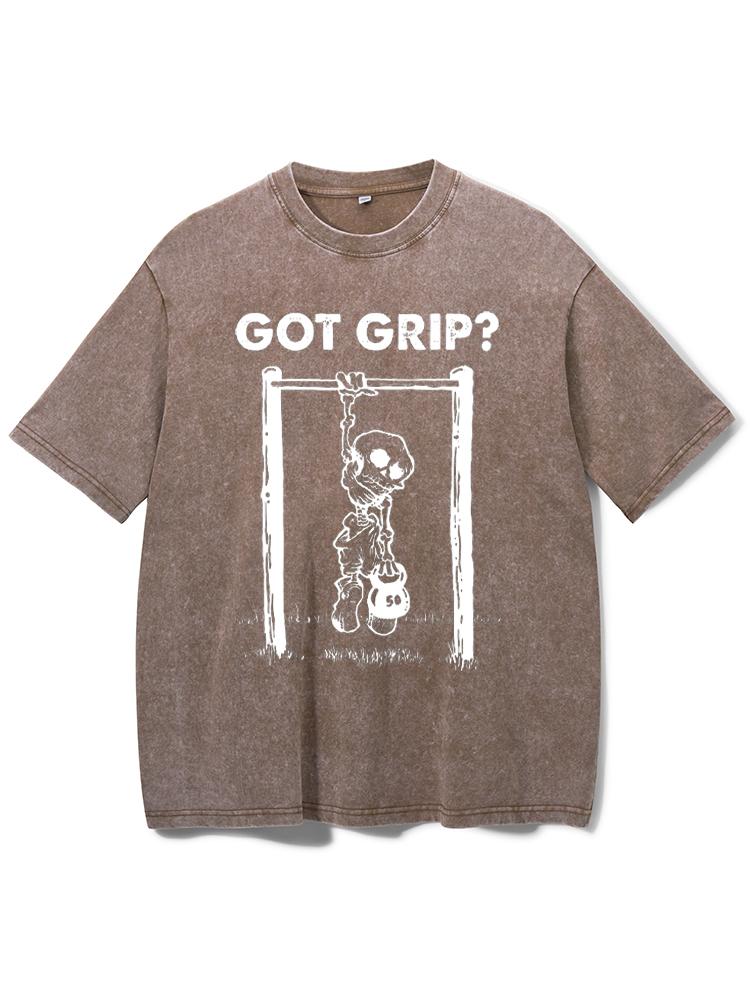 GOT GRIP Washed Gym Shirt