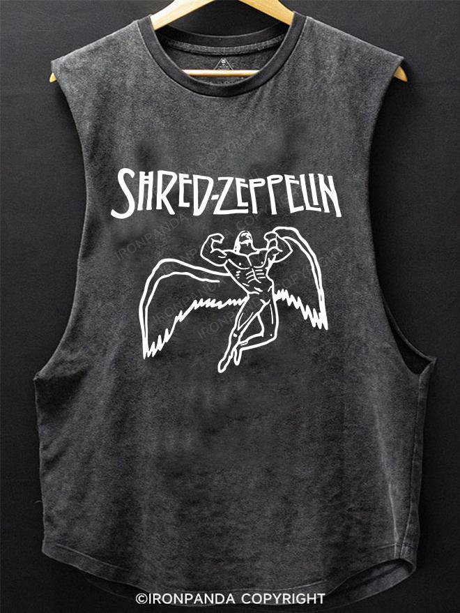 SHRED ZEPPELIN SCOOP BOTTOM COTTON TANK