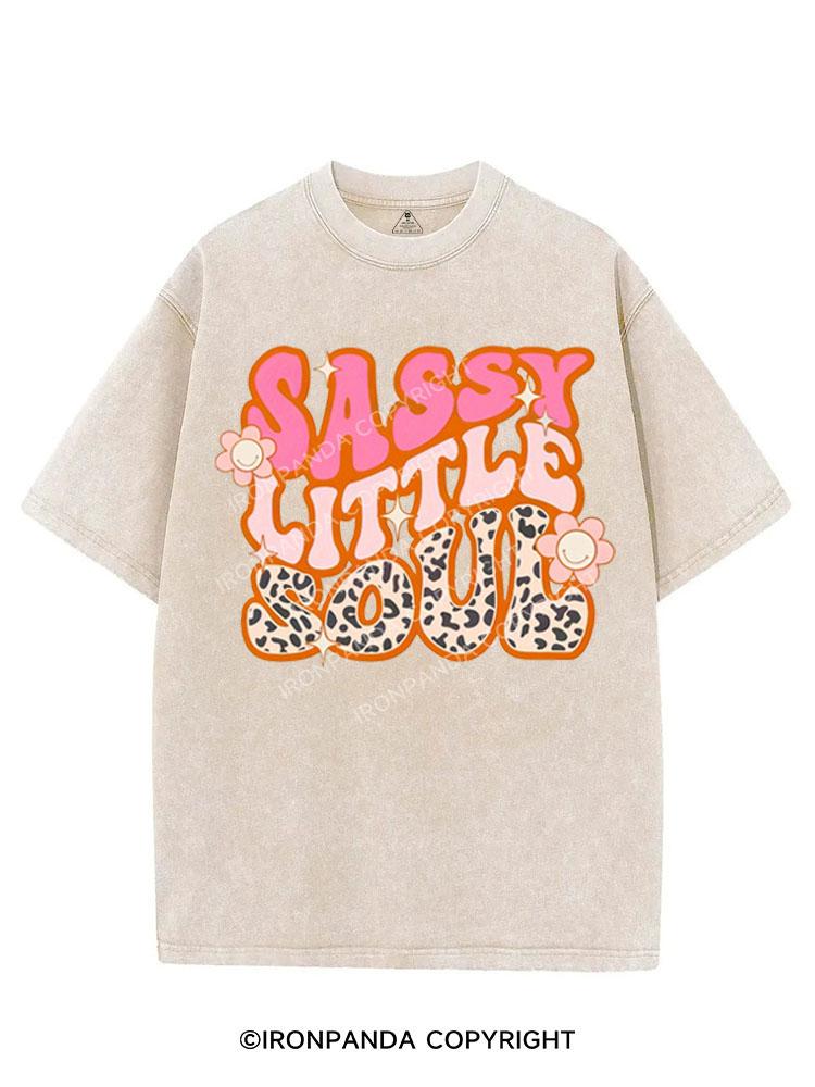 SASSY LITTLE SOUL VINTAGE GYM SHIRT