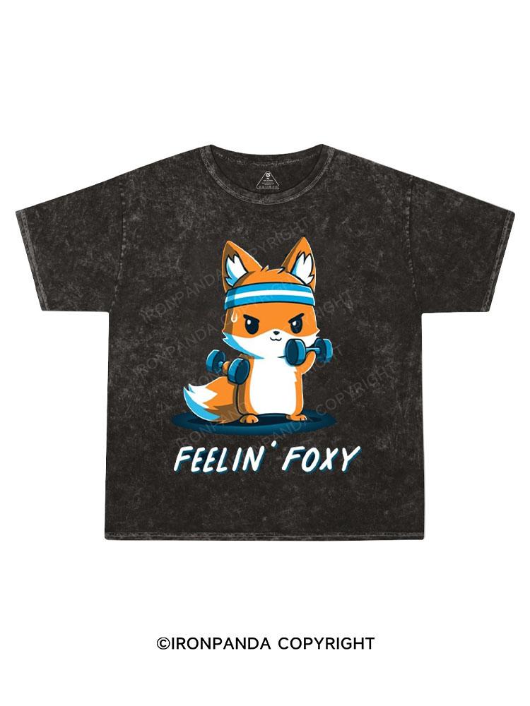 FEELIN'FOXY Kids Washed T-Shirt