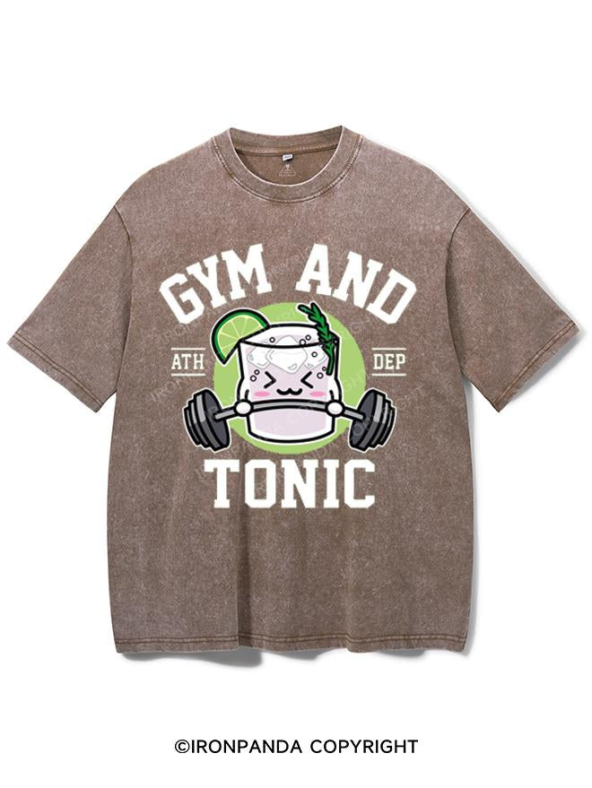 GYM AND TONIC VINTAGE GYM SHIRT