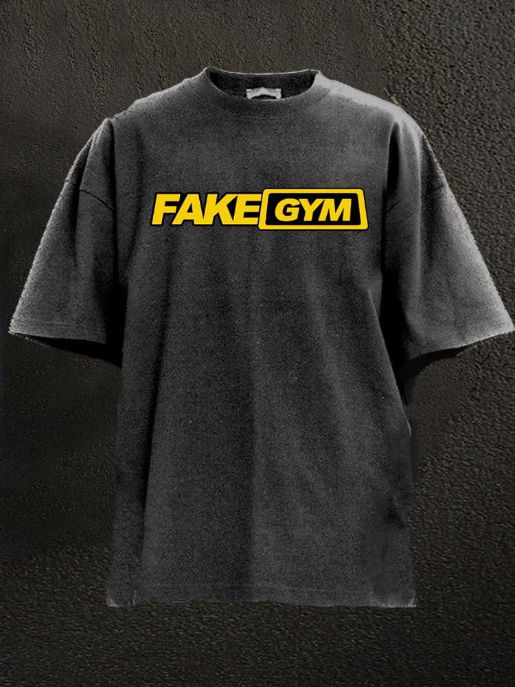 Fake Gym Washed Gym Shirt