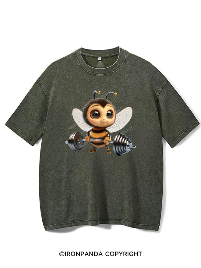 LIFTING BEE VINTAGE GYM SHIRT