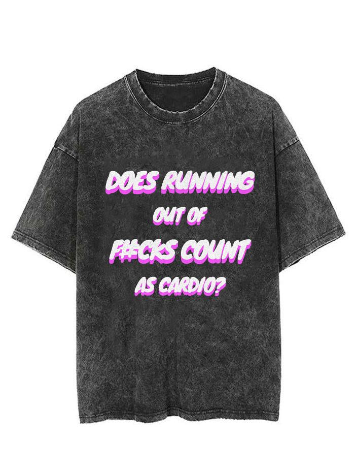 Does Running out Vintage Gym Shirt