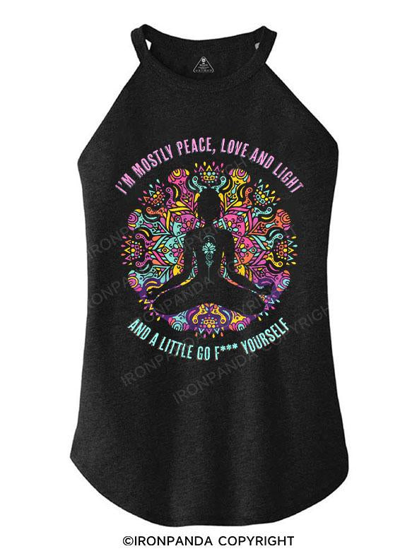 Yoga Meditation TRI ROCKER COTTON TANK