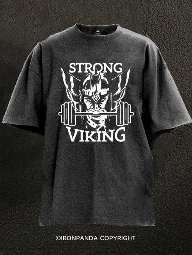 Weight Viking Washed Gym Shirt