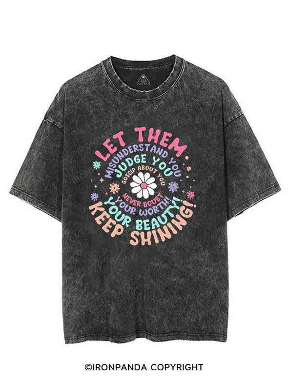 Keep Shining VINTAGE GYM SHIRT