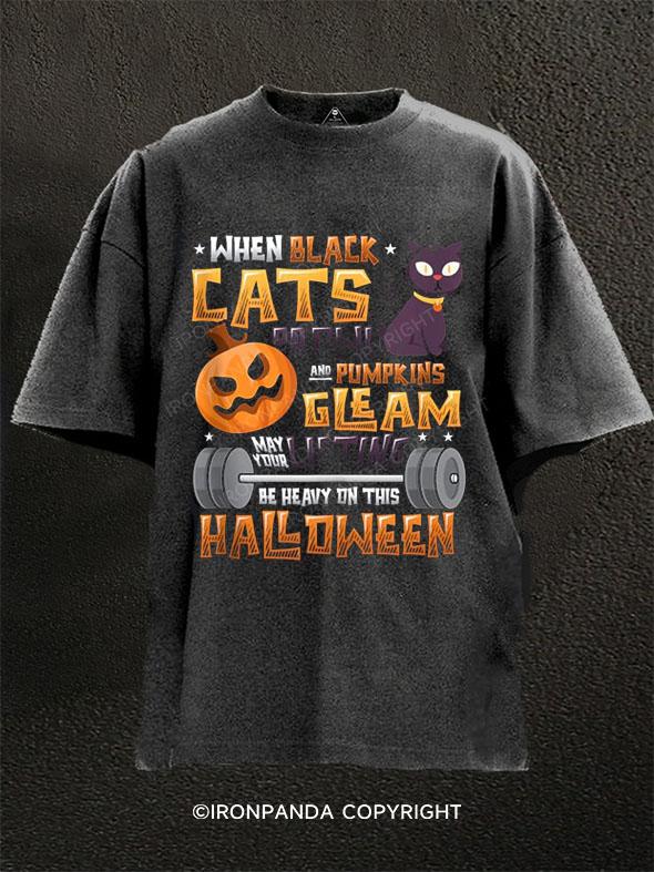 HALLOWEEN Washed Gym Shirt