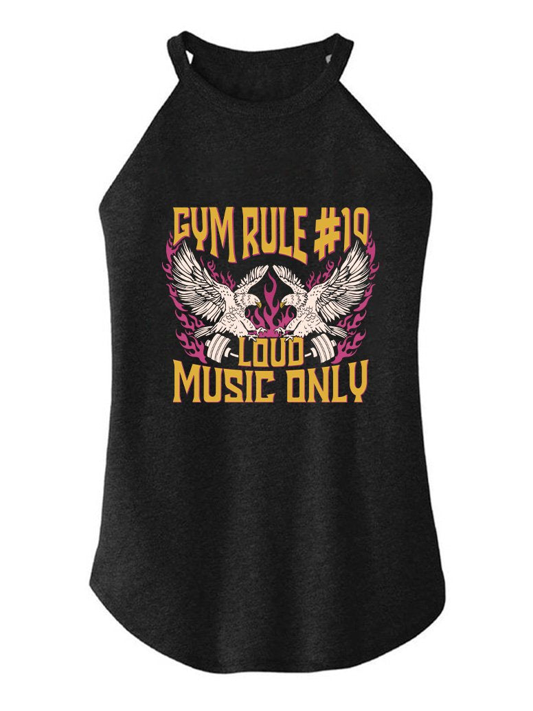 GYM RULE ROCKER COTTON TANK