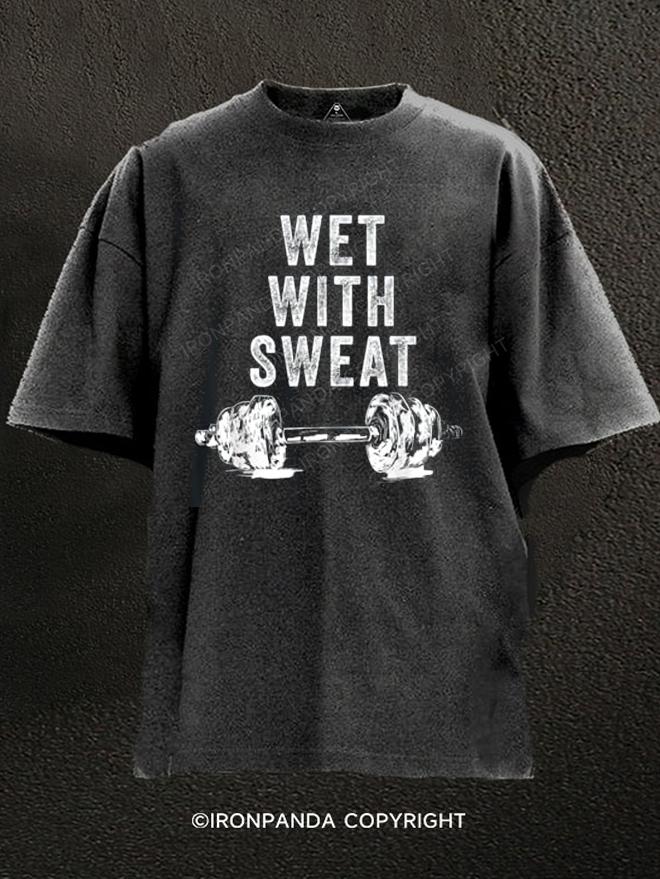 Wet with Sweat Washed Gym Shirt