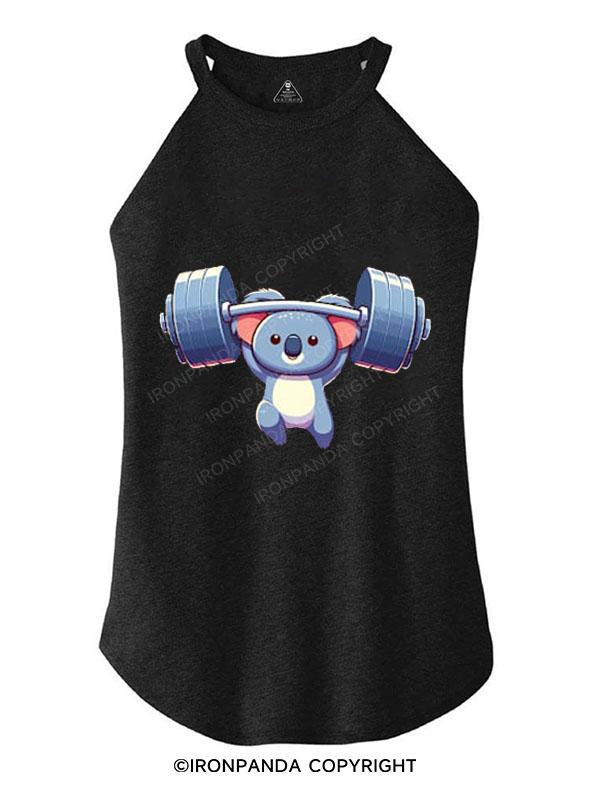 GYM KOALA TRI ROCKER COTTON TANK