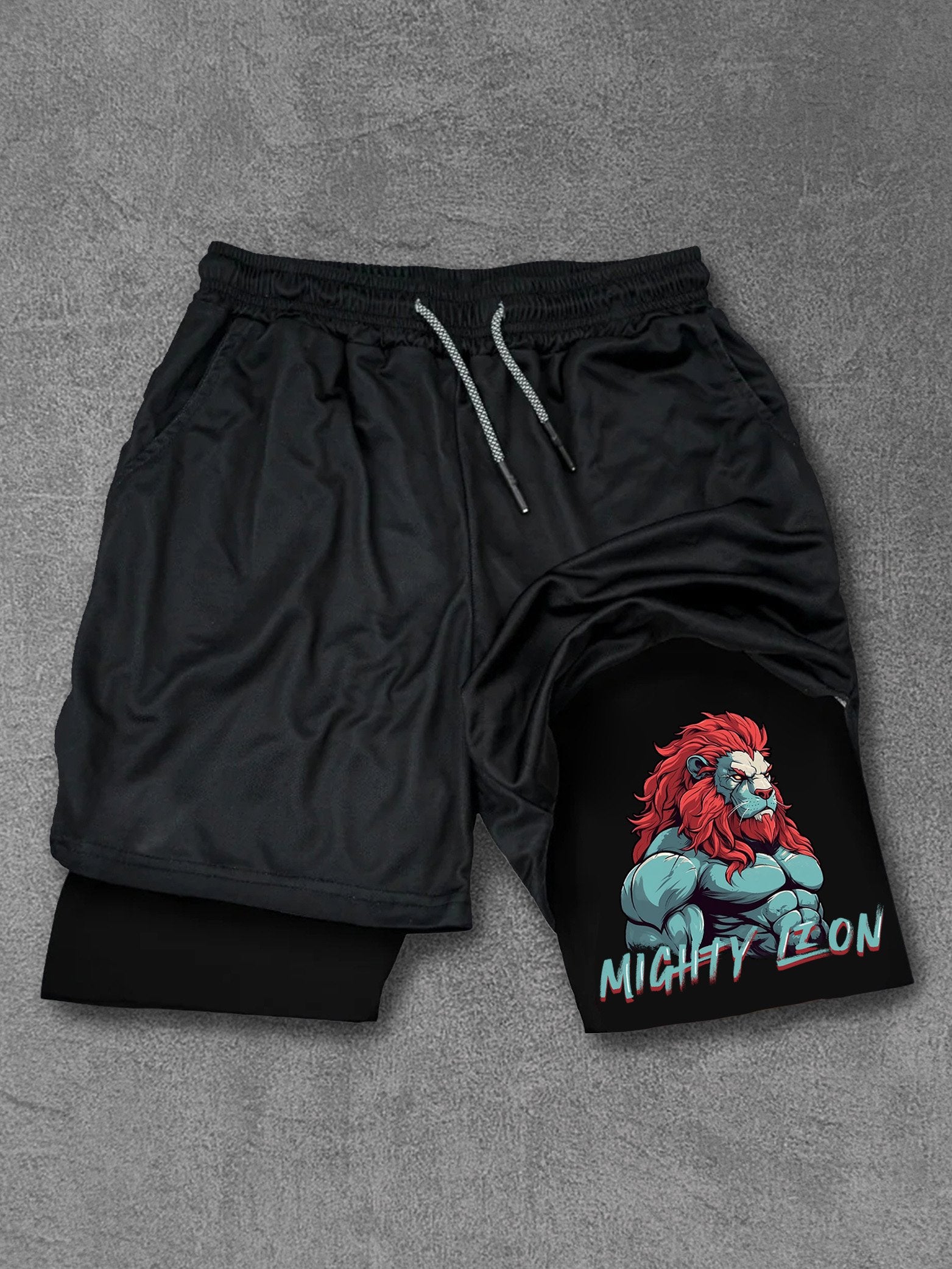 mighty lion Performance Training Shorts