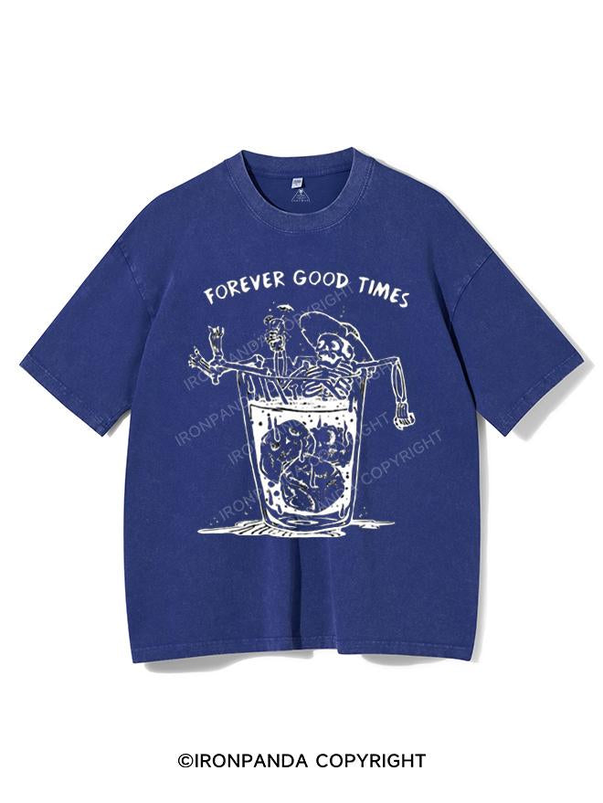 FOREVER GOOD TIMES VINTAGE GYM SHIRT