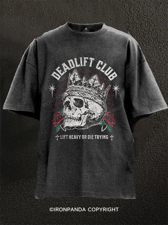 Deadlift Club Washed Gym Shirt