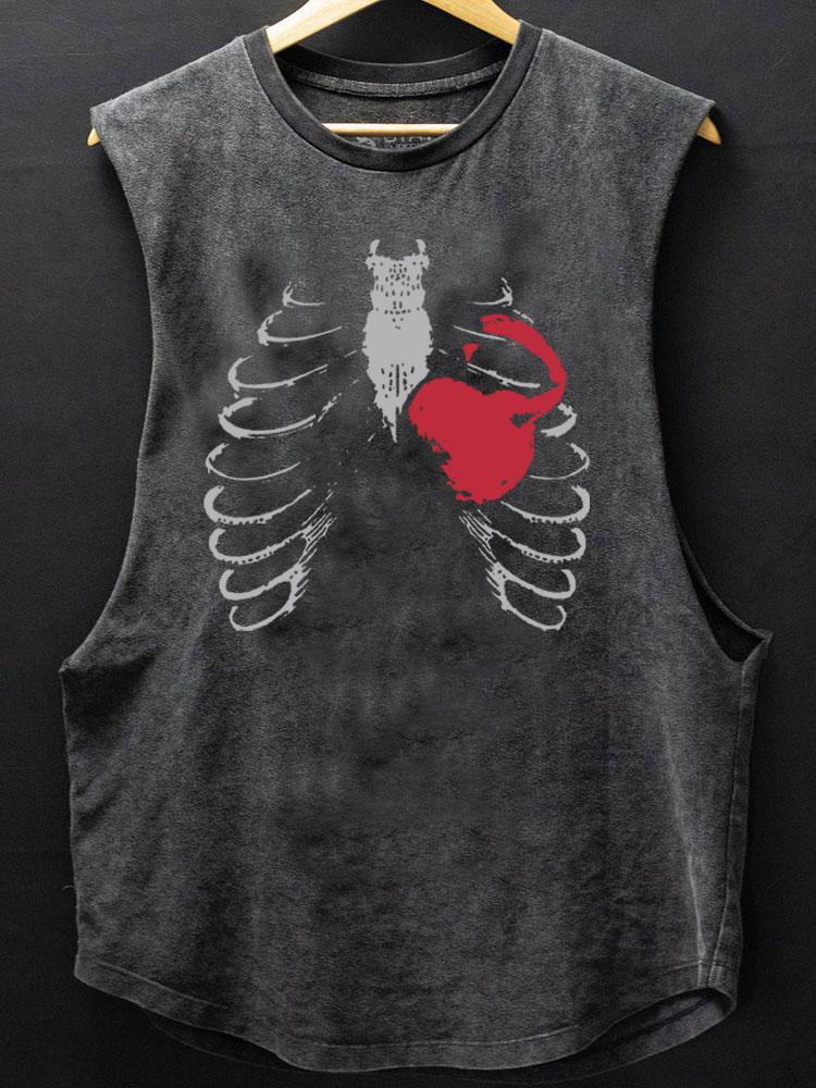 heartbeat SCOOP BOTTOM COTTON TANK