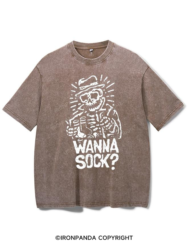 WANNA SOCK VINTAGE GYM SHIRT