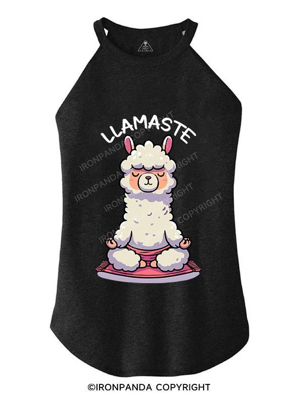 LLAMASTE TRI ROCKER COTTON TANK