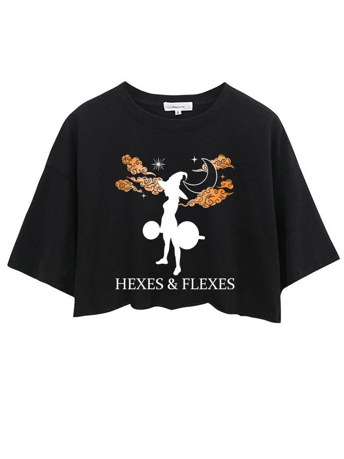 HEXES&FLEXES CROP TOPS