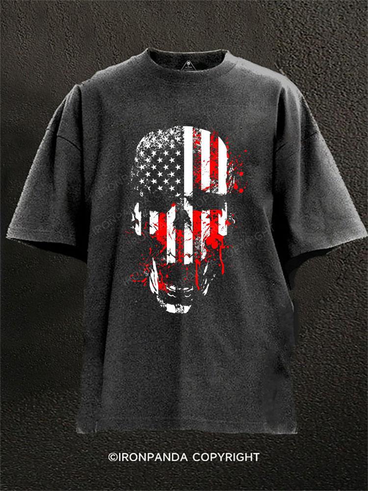 Liberty or Death Washed Gym Shirt