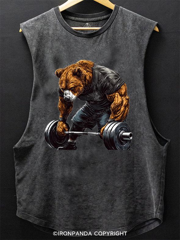 fierce Bear SCOOP BOTTOM COTTON TANK