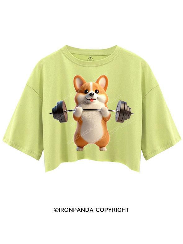 CORGI GAINS CROP TOPS