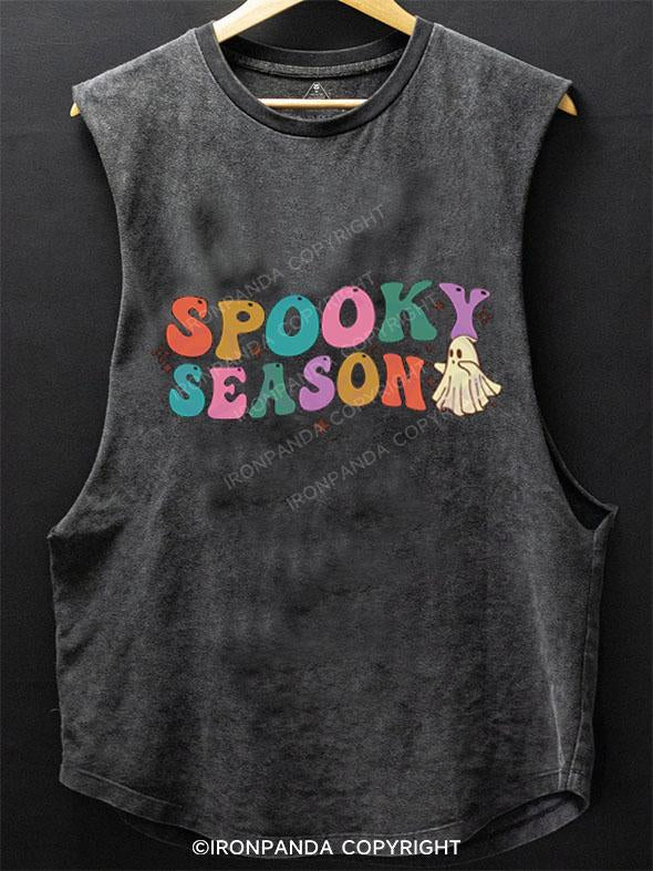 SPOOKY SEASON SCOOP BOTTOM COTTON TANK