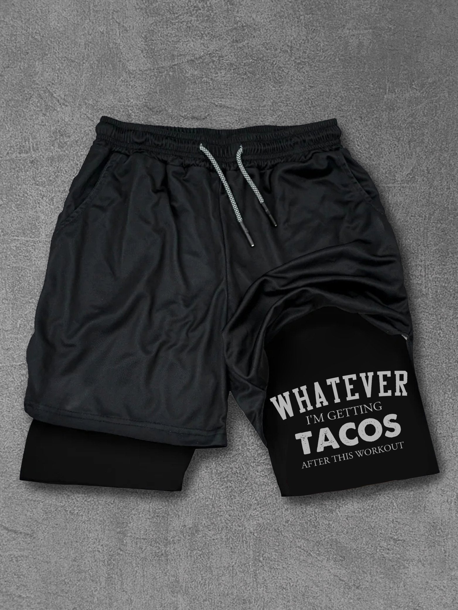 Whatever I'm Getting Tacos Performance Training Shorts