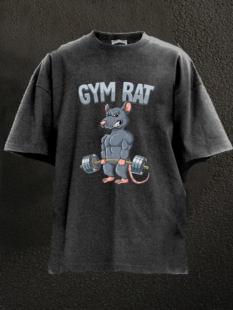 Gym Rat Washed Gym Shirt