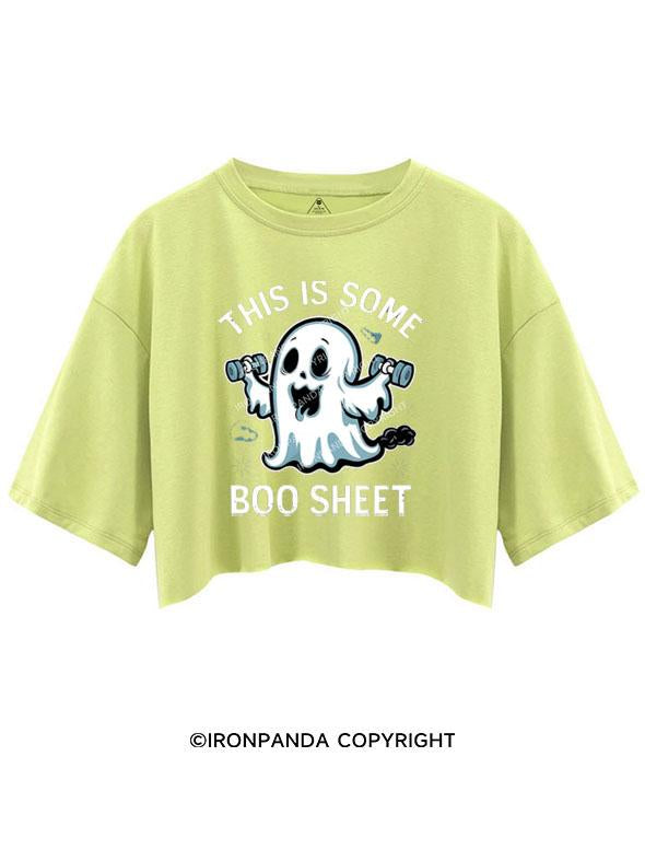 THIS IS SOME BOO SHEET CROP TOPS