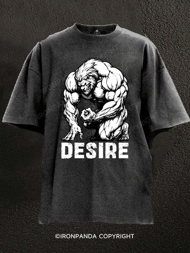 desire Washed Gym Shirt