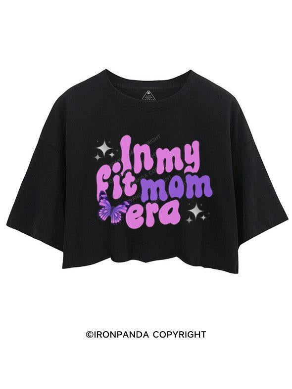 FIT MOM ERA CROP TOPS