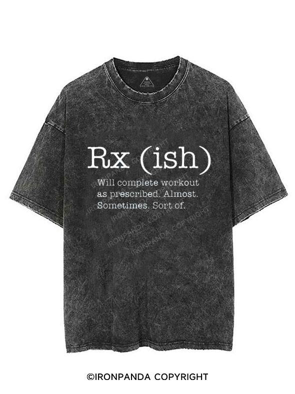 RX(ISH)   VINTAGE GYM SHIRT