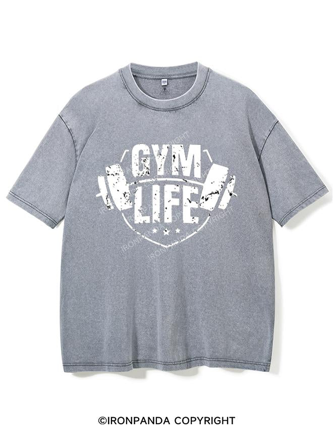 GYM LIFE VINTAGE GYM SHIRT