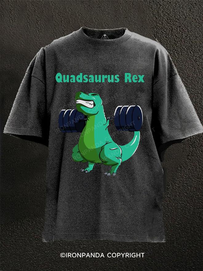 Quadsaurus Rex Washed Gym Shirt