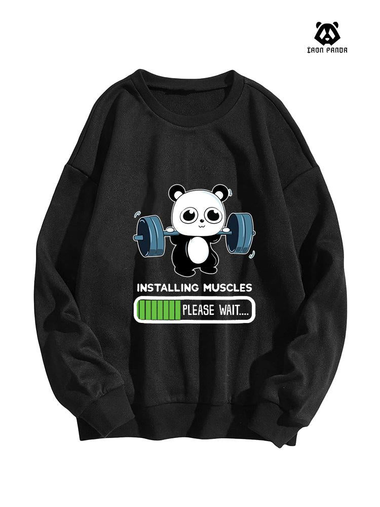 BENCH PANDA women's oversized Crewneck sweatshirt