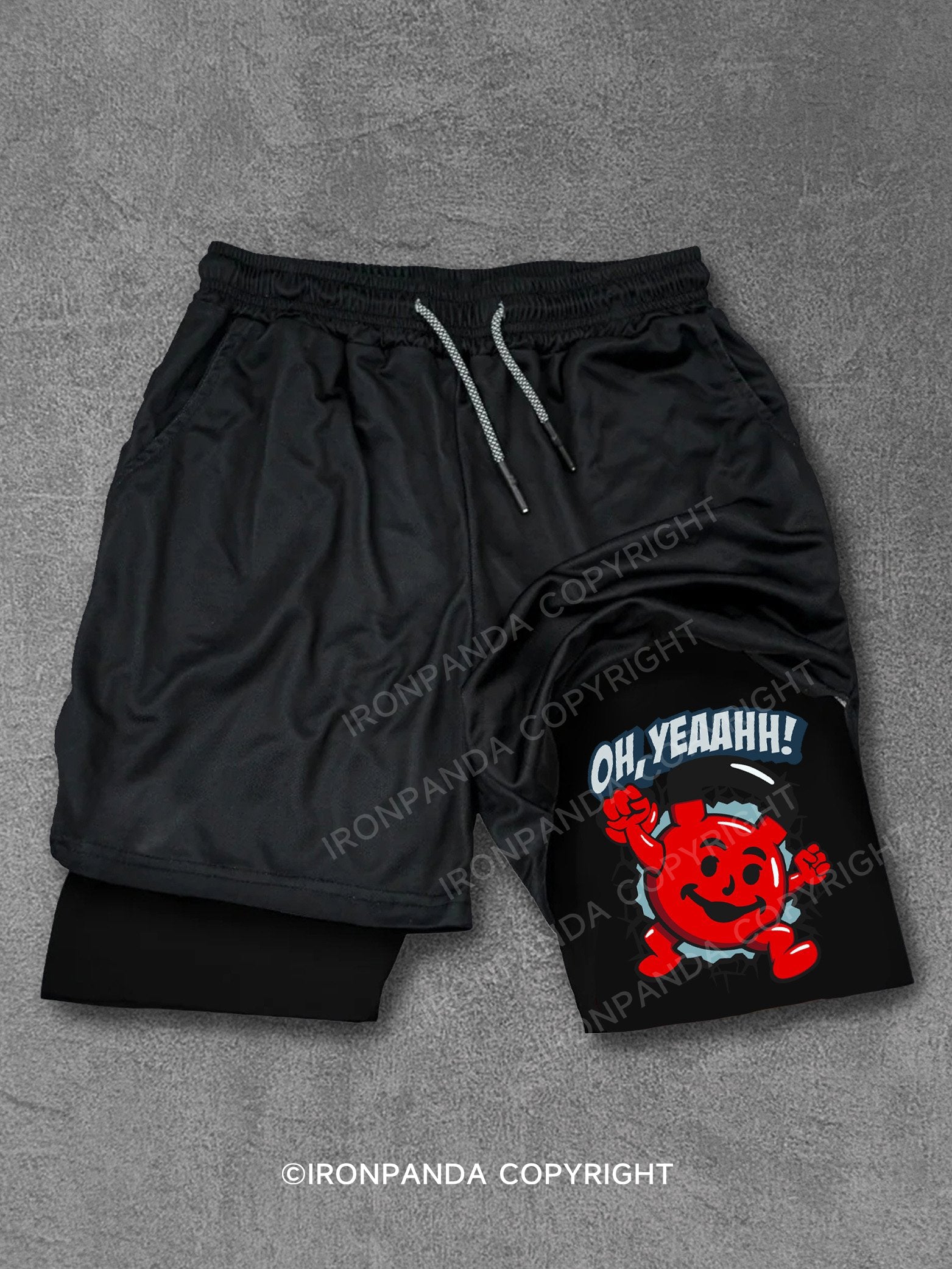 kettlebell man Performance Training Shorts