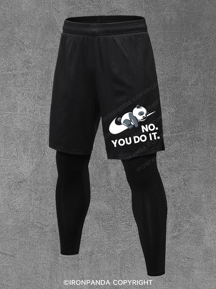 No. You do it Performance Training Pants