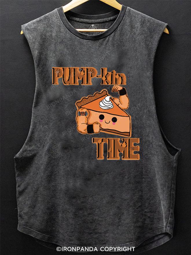 PUMP-kin Time! SCOOP BOTTOM COTTON TANK