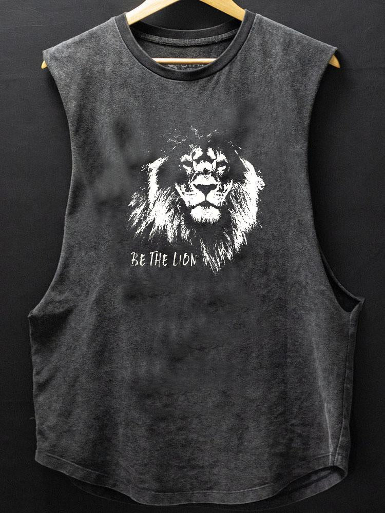 Be the Lion Scoop Bottom Cotton Tank