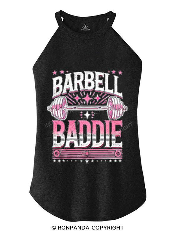 BARBELL BADDIE TRI ROCKER COTTON TANK