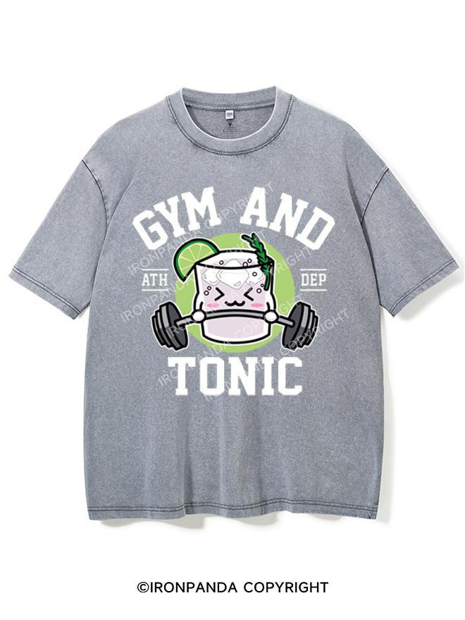 GYM AND TONIC VINTAGE GYM SHIRT