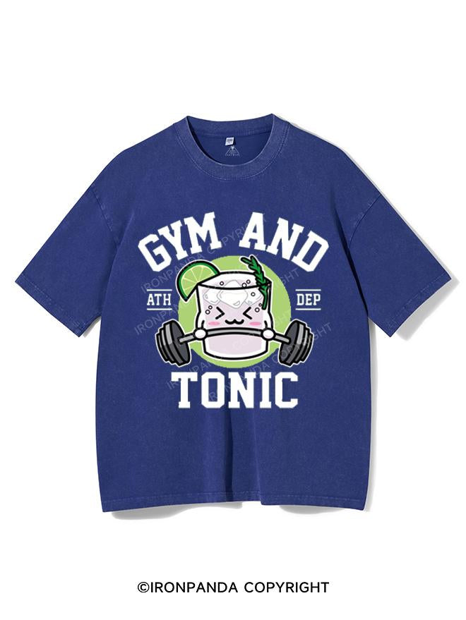 GYM AND TONIC VINTAGE GYM SHIRT