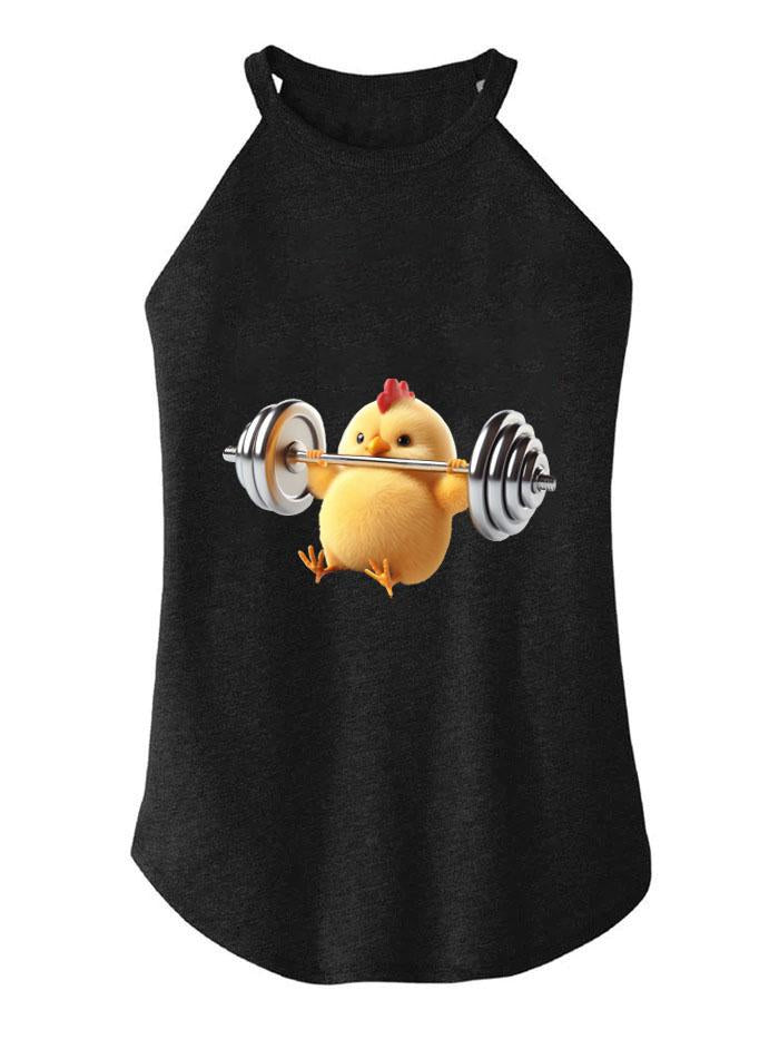 BENCH PRESS CHICK ROCKER COTTON TANK