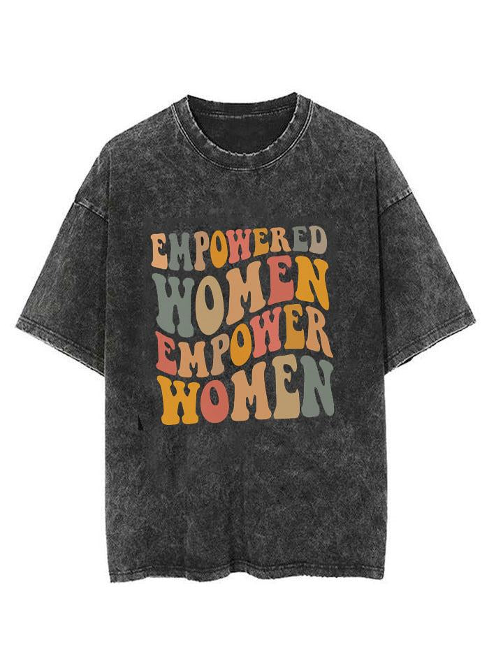 EMPOWERED WOMEN EMPOWER WOMEN VINTAGE GYM SHIRT