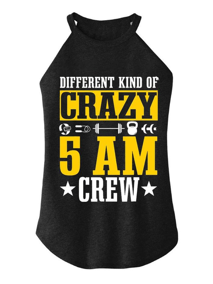 Workout Squad 5AM Crew TRI ROCKER COTTON TANK