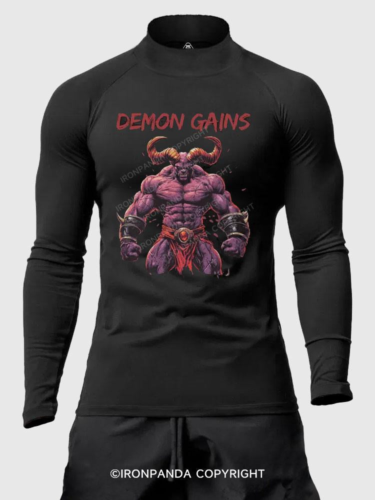 Fierce Demon Men's Fitted Mock