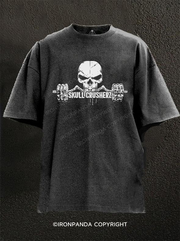 Skull Crusherz Washed Gym Shirt