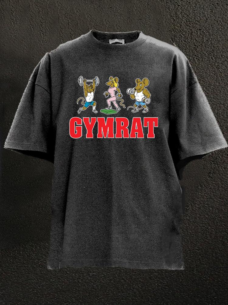 Gym Rat Washed Gym Shirt