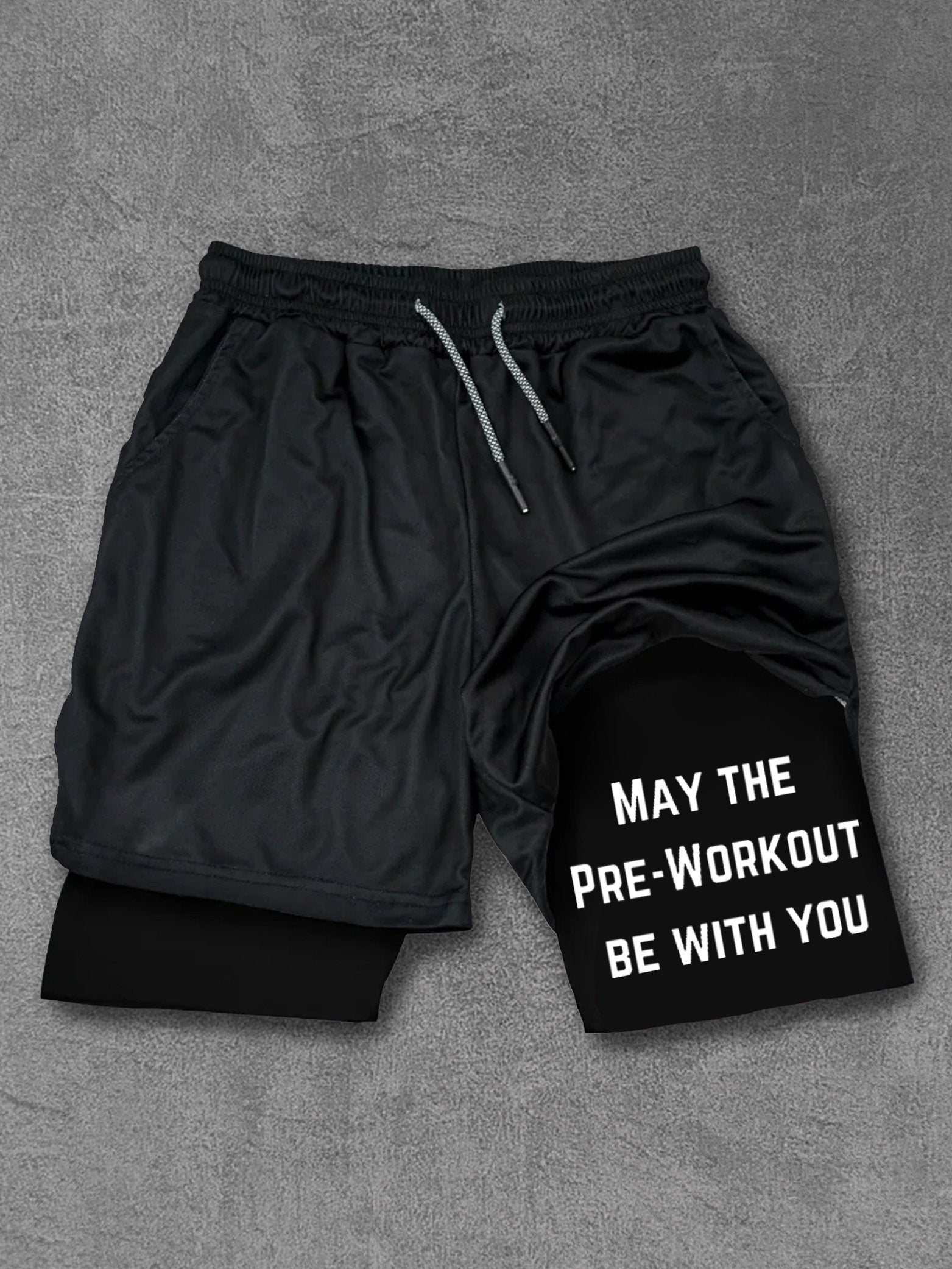 May The Pre-workout Be With You Performance Training Shorts