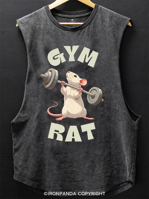 Gym Rat SCOOP BOTTOM COTTON TANK